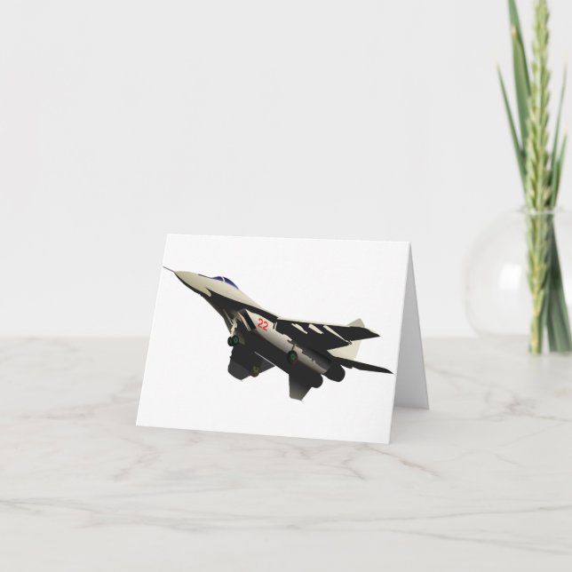 Combat Aircraft Note Cards (Front)