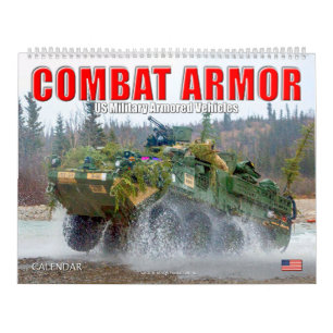 COMBAT ARMOR - US Military Armored Vehicles Calendar