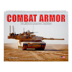 COMBAT ARMOR - US Military Armoured Vehicles Calendar