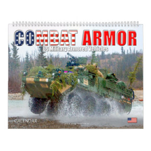 COMBAT ARMOR - US Military Armoured Vehicles Calendar