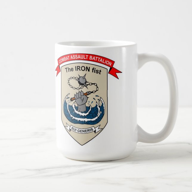 Combat Assault Battalion "The Iron Fist" Coffee Mug (Right)