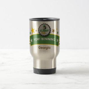 Combat Cafe Fort Benning, Georgia Travel Mug