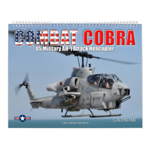 COMBAT COBRA - AH-1 Attack Helicopter Calendar