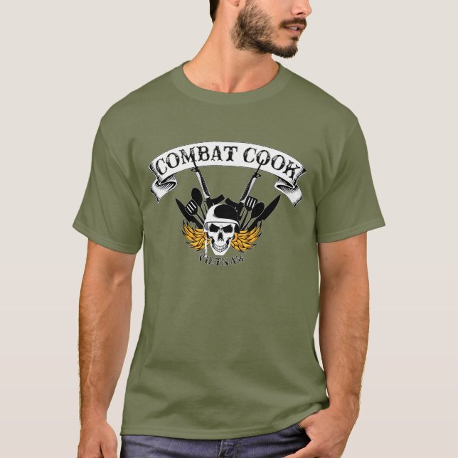 Combat Cook - Vietnam T-Shirt (Front)