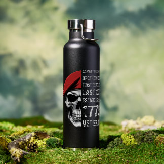 Combat Engineer Brotherhood Veteran Water Bottle
