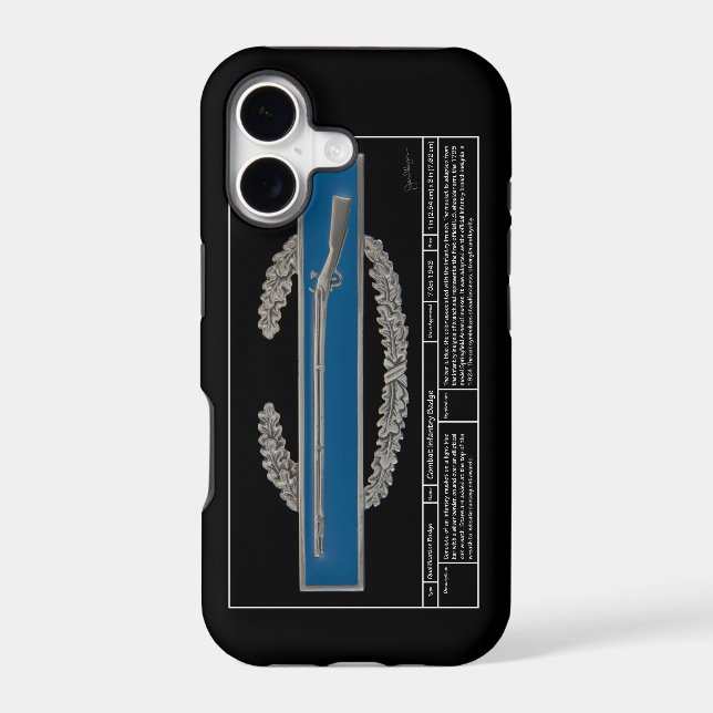 Combat Infantry Badge Technical (Back)