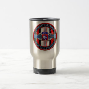 Combat Infantry OEF 82nd Airborne Travel Mug