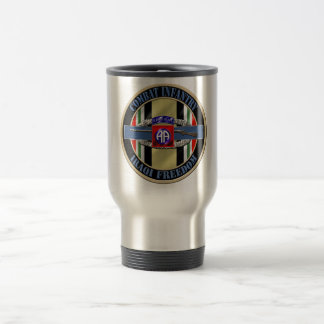 Combat Infantry OIF 82nd Airborne Travel Mug