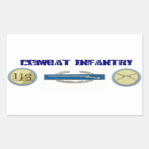 Combat Infantry Sticker