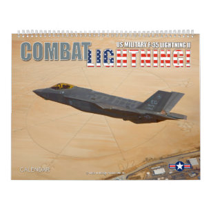 COMBAT LIGHTNING! - US Military F-35 Lightning II Calendar
