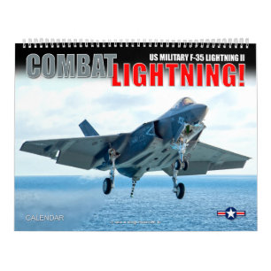 COMBAT LIGHTNING! - US Military F-35 Lightning II Calendar