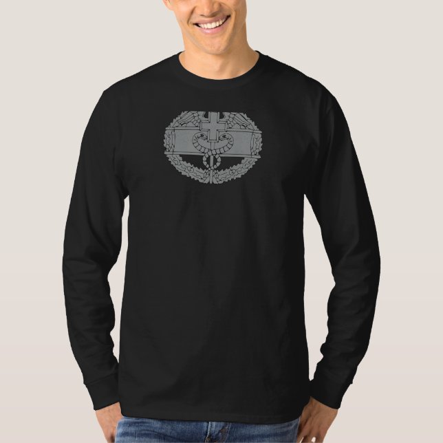 Combat Medic  Army Veteran Tee (Front)
