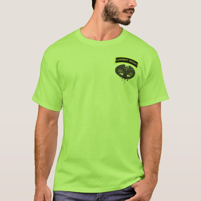 COMBAT MEDIC BADGE T-Shirt (Front)