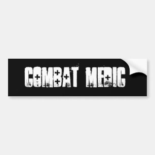 Combat medic Bumper Sticker