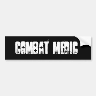 Combat medic Bumper Sticker