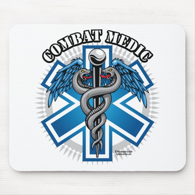 Combat Medic Mouse Mat (Front)