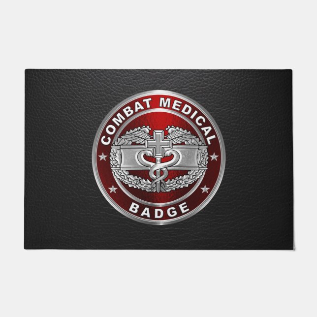 Combat Medical Badge Doormat (Front)