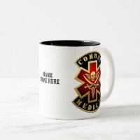 Combat Medical Skull & Swords Cross Patch