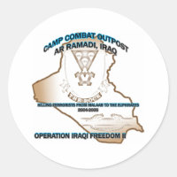 combat outpost 1-503rd sticker
