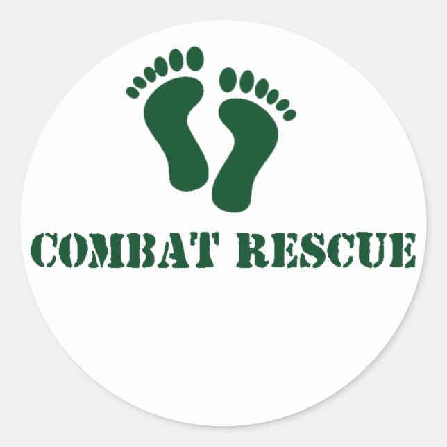 Combat Rescue sticker (Front)