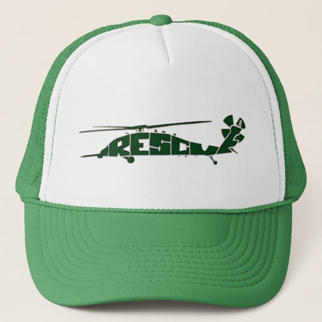 Combat Rescue Trucker Hat (Front)