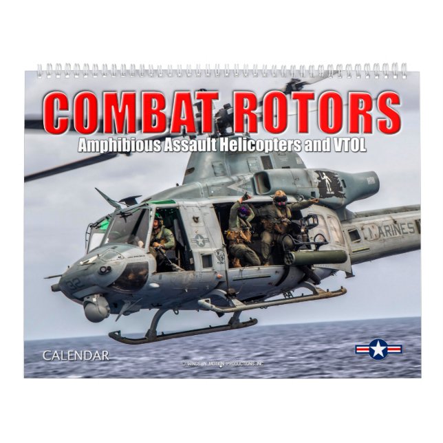 COMBAT ROTORS - Amphibious Assault Rotorcraft Calendar (Cover)