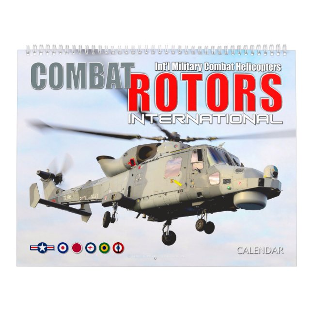 COMBAT ROTORS INTERNATIONAL CALENDAR (Cover)