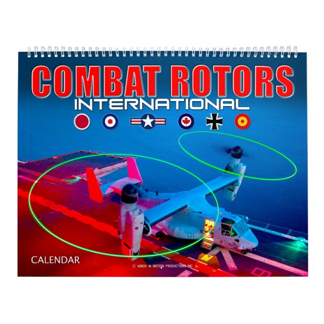 COMBAT ROTORS INTERNATIONAL CALENDAR (Cover)