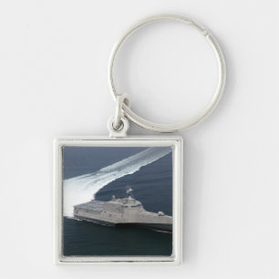 Combat ship Independence in the Gulf of Mexico Key Ring
