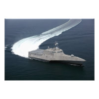 Combat ship Independence in the Gulf of Mexico