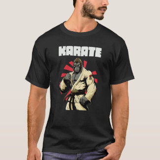 Combat Sports Karate Gorilla T-Shirt