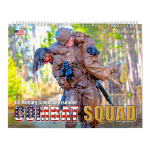 COMBAT SQUAD - US Military Combat Personnel Calendar