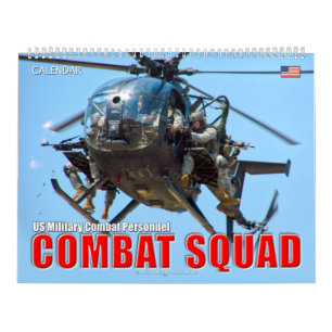 COMBAT SQUAD - US Military Combat Personnel Calendar