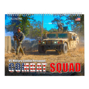 COMBAT SQUAD - US Military Combat Personnel Calendar