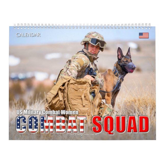 COMBAT SQUAD - US Military Combat Women Calendar (Cover)