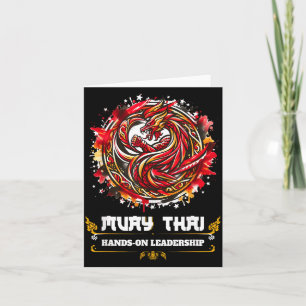 Combat Srts Thai Boxing MMA Kickboxing Humour Muay Card