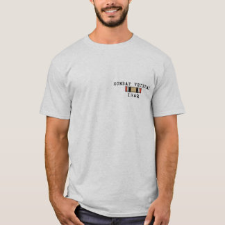 Combat Veteran Iraq Shirt