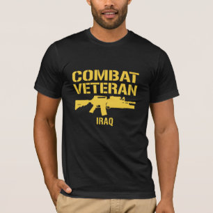 COMBAT VETERAN IRAQ T-Shirt