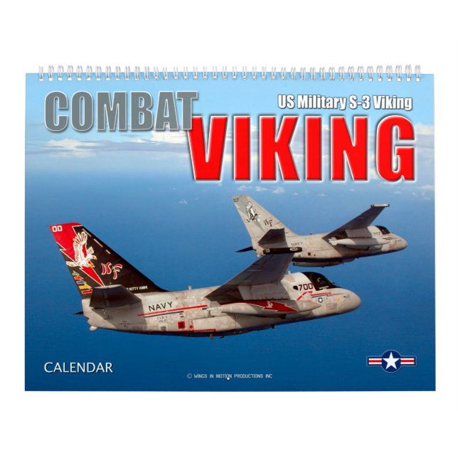 COMBAT VIKING - S-3 Viking Calendar (Cover)