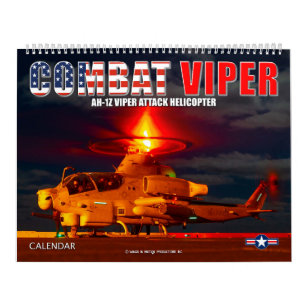 COMBAT VIPER - AH-1Z VIPER Attack Helicopter Calendar