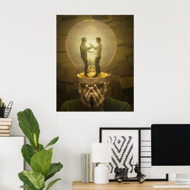 Combating burnout poster (Home Office)