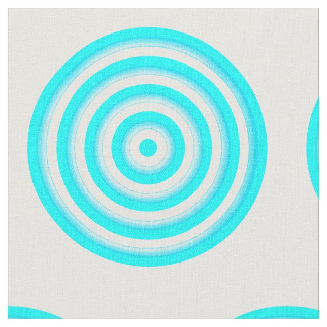 Combed Cotton Fabric with Circular Design (Close Up)