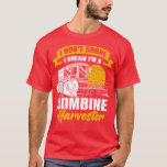 Combine Harvester Driver Farming Farm Farmer Gift T-Shirt<br><div class="desc">Combine Harvester Driver Farming Farm Farmer Gift .Awesome Great Funny Souvenir Present Matching Family Clothing Couple Outfit Apparel for mum,  dad,  brother,  sister,  wife,  husband,  son,  daughter,  pops,  mama,  papa,  grandpa,  grandma aunt uncle his hers him ladies.</div>