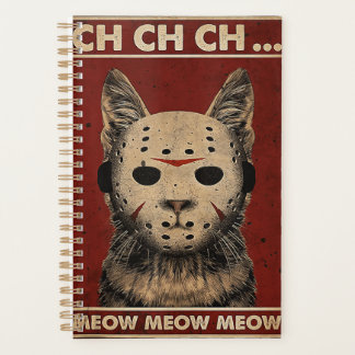 Combine the love for horror movies and cats with o planner