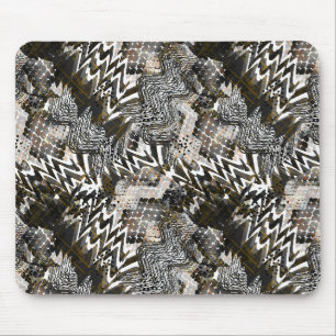 Combined, ethnic, African . Mouse Mat