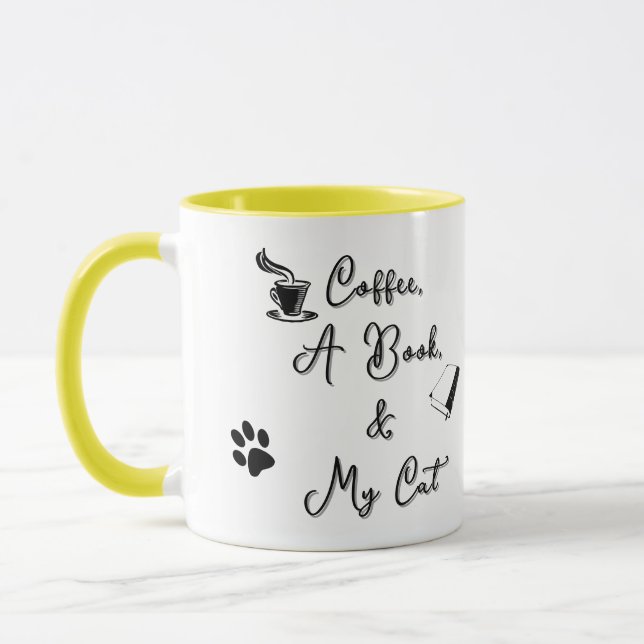 Combo Mug 11 oz (yellow) (Left)