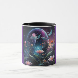 Combo Mug, 11oz (Twilight Flower-3) Mug