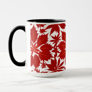 Combo Mug 15 oz - Leaves and Nature Patterns