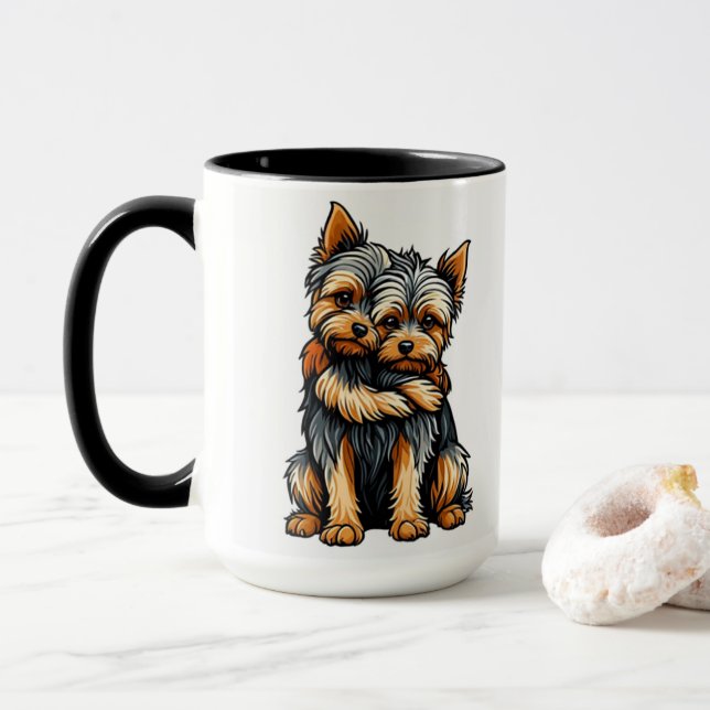 Combo Mug, 15 oz Mug (With Donut)