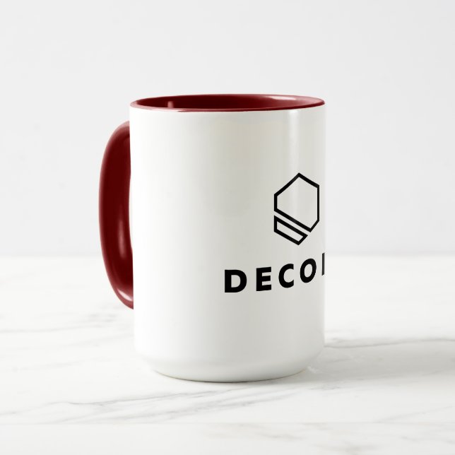 Combo Mug - 15 oz, Red (Front Left)